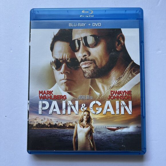 Pain and Gain Movie DVD Mark Wahlberg and Dwayne Johnson Comedy - Picture 1 of 5